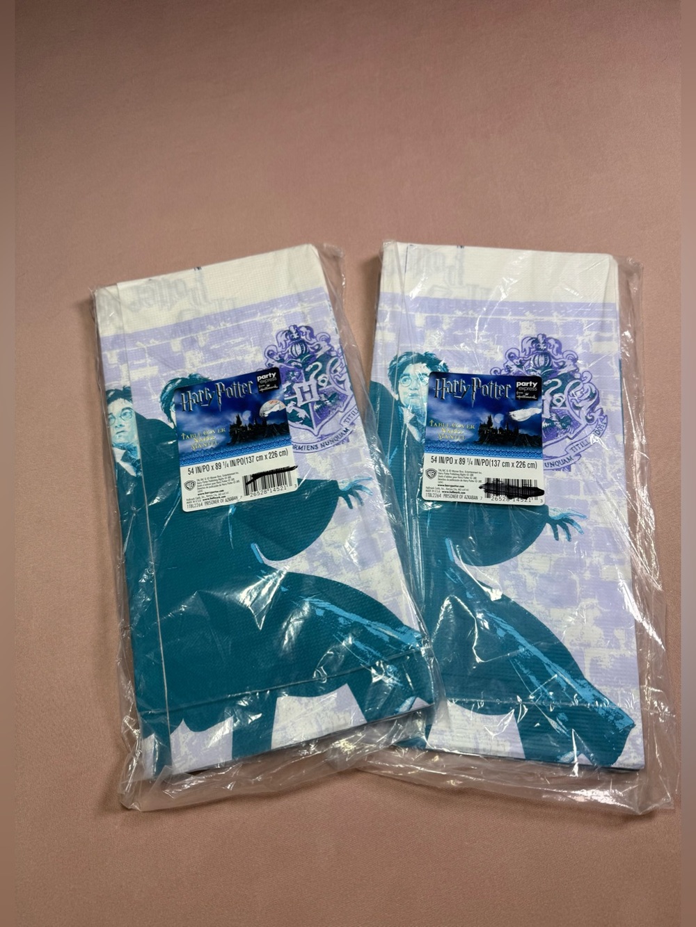 Harry Potter 2 Vintage 2004 Prisoner of Azkaban Table Cover Tablecloths 54 X 89